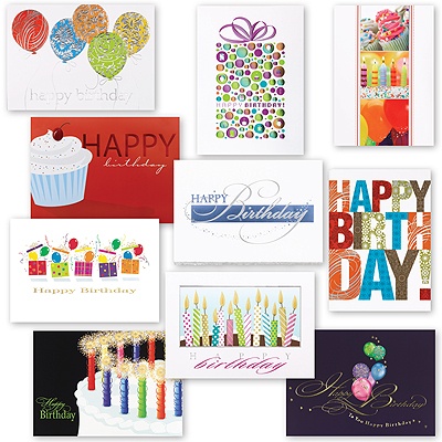 Birthday Card Assortment