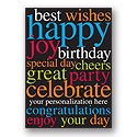 Big Wishes Birthday Card