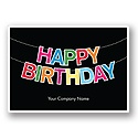 Happy Birthday Banner Card