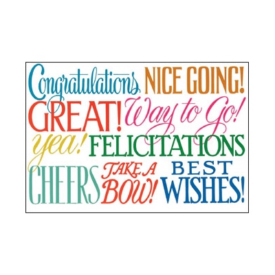 Way to Go! Card
