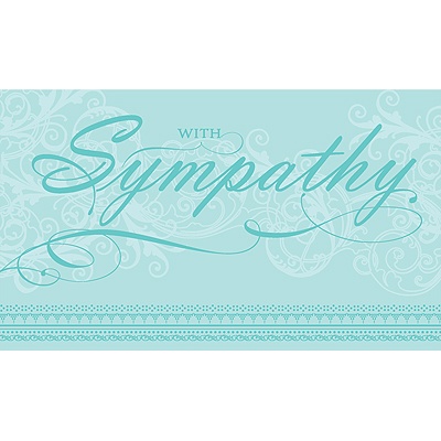 Soft Elegance Sympathy Card