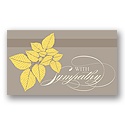 Naturally Caring Sympathy Card