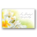 Sweet Lilies Sympathy Card