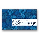 Anniversary in Blue Card