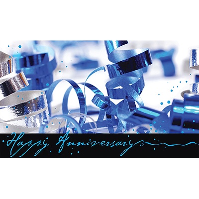 Wild Ribbon Anniversary Card