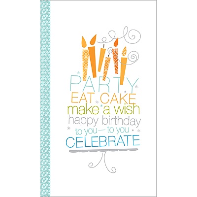 Tower of Wishes Birthday Card