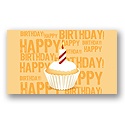 Birthday Cupcake Card