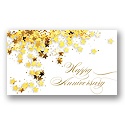 Gold-Star Anniversary Card