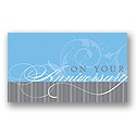 Faint Flourish Anniversary Card