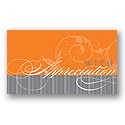 Faint Flourish Appreciation Card