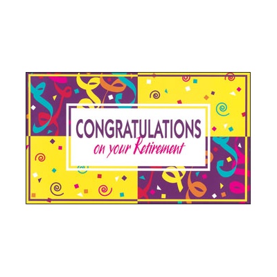 Vibrant Confetti and Streamers Card