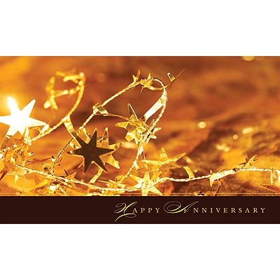 Golden Glow Card