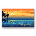 Paradise Found Anniversary Card