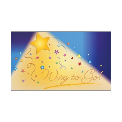 To the Stars Card