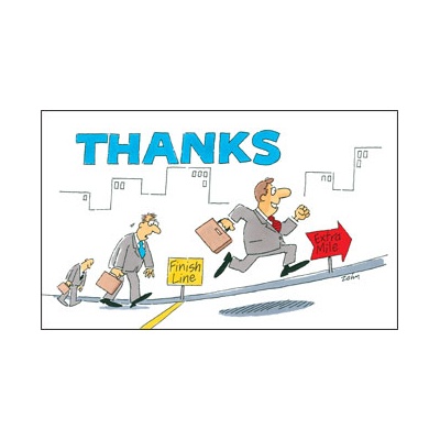 The Extra Mile Card