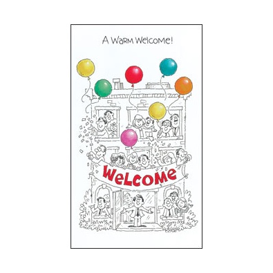A  Warm Welcome! Card