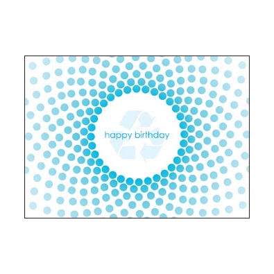 Recycled Vision of Dots Card