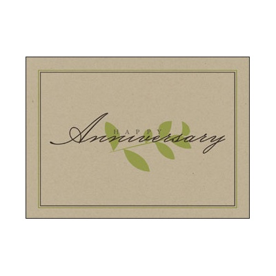 Recycled Anniversary Rejuvenation Card
