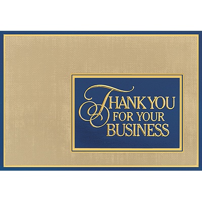 Formal Thank You Card