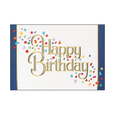 Confetti Cheer Card