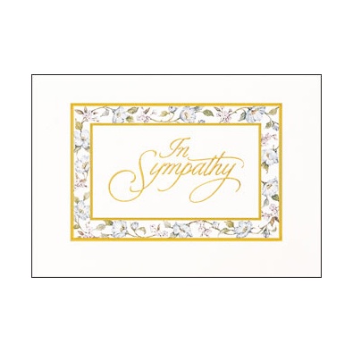 Floral Frame Card - Verse Only