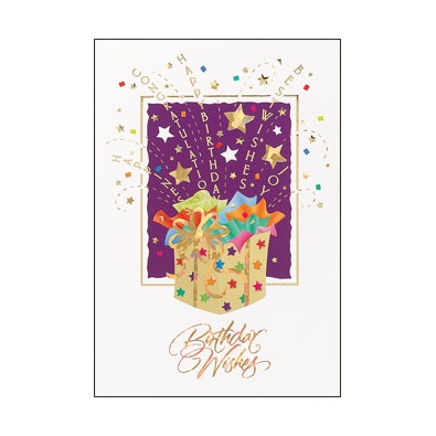 A  Boxful of Wishes Card