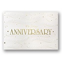 Embossed Anniversary Wishes Card