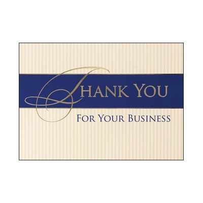 Thank You for Your Business Card