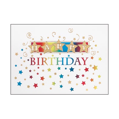 Star-Filled Day Card