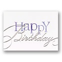 Sterling Birthday Card