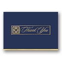 Gilded Thank You Card
