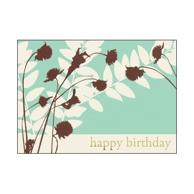 Birthday Foliage Card