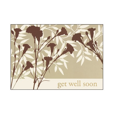 Get Well Foliage Card