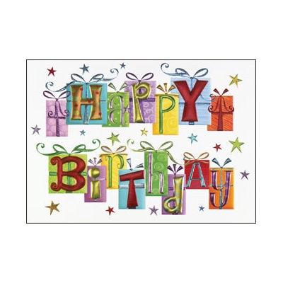 Birthday Presents Card