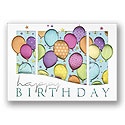 Dazzling Balloons Card