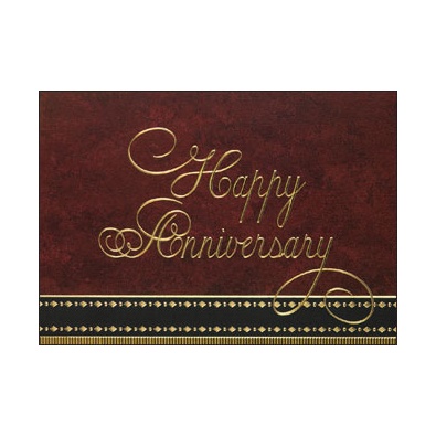 Marbled Anniversary Card