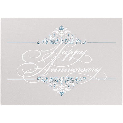 Shimmering Anniversary Card