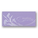 Lilac Lilies Sympathy Card