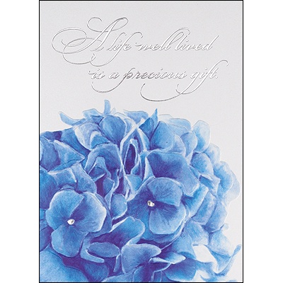 A Life Well Lived Sympathy Card