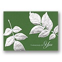 Silver Thoughts Thinking of You Card
