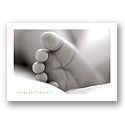 Little Toes Birth Congratulations Card