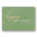 Golden Memories Anniversary Card