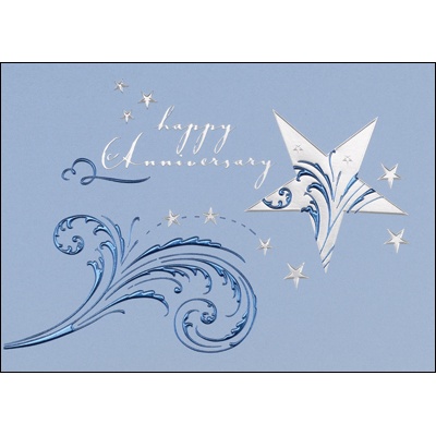 To a Star Anniversary Card