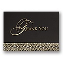 Gilded Details Thank You Card