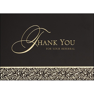 Gilded Details - Thank You for Your Referral