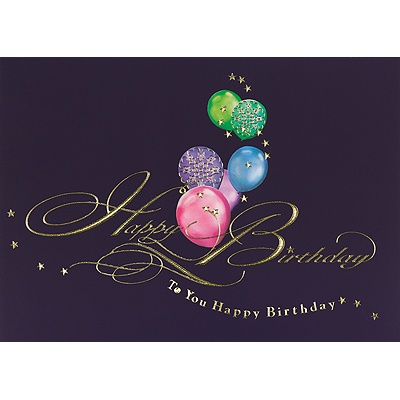 Magical Melody Birthday Card