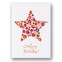 Birthday Star Birthday Card