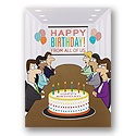 Boardroom Birthday Card