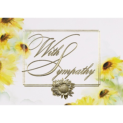 Daisy Dream Sympathy Card