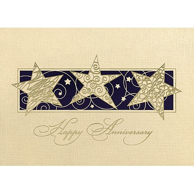 Gold-Star Day Anniversary Card